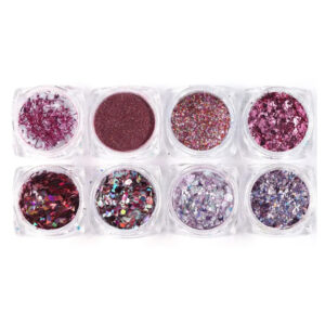 Nail Glitter Flake Set-8pcs