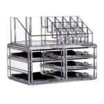 Clear Cosmetic Organizer-5 Drawers