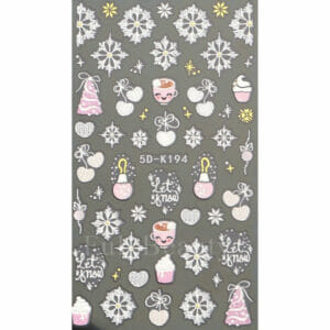 Nail Sticker-K194-Christmas