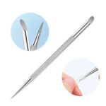 Double-Head Stainless Steel Cuticle Pusher