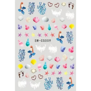 Nail Sticker-CS009-Sea
