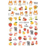 Nail Sticker-CS039-Dogs
