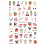 Nail Sticker-CS042-Dogs