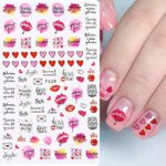 Nail Sticker-F628-Love - Image 2