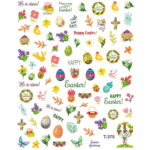 Nail Sticker-T375-Easter