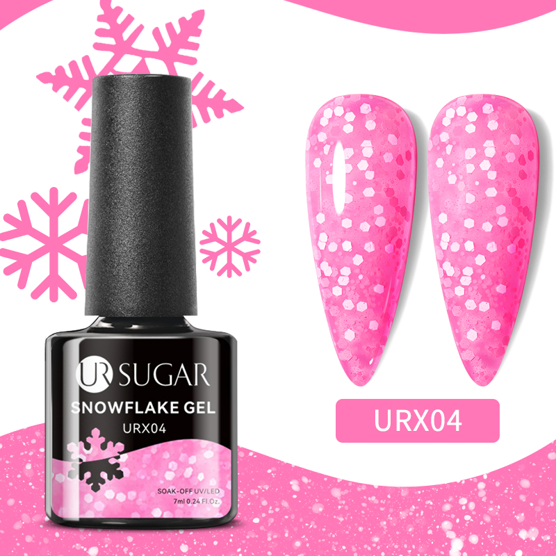 UR SUGAR 7ml Snowflake Nail Gel - URX004