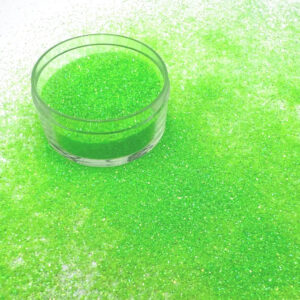 Glitter Tub-Neon Green
