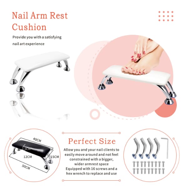 Leather Hand Pillow-Pink