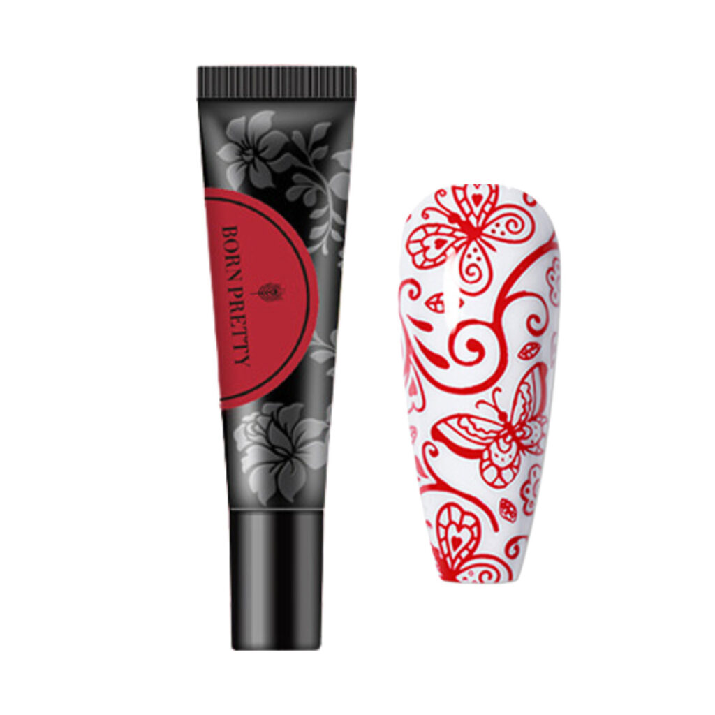 Born Pretty 8ml Stamping Gel - Red