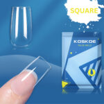 KOSKOE Soft Gel Nails Tips- Square - 20pcs/Bag
