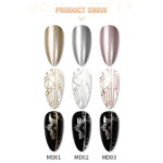 BORN PRETTY 5g Metallic Drawing Gel-Rose Gold - Image 3