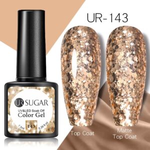 UR SUGAR 7.5ml Glitter Nail Gel No 143