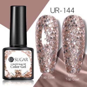 UR SUGAR 7.5ml Glitter Nail Gel No 144