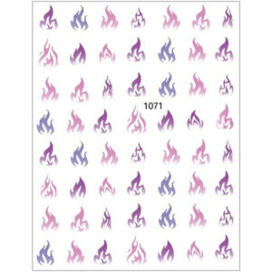 Nail Sticker-1071-Flames