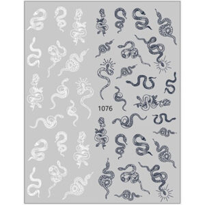 Nail Sticker-1076-Snakes