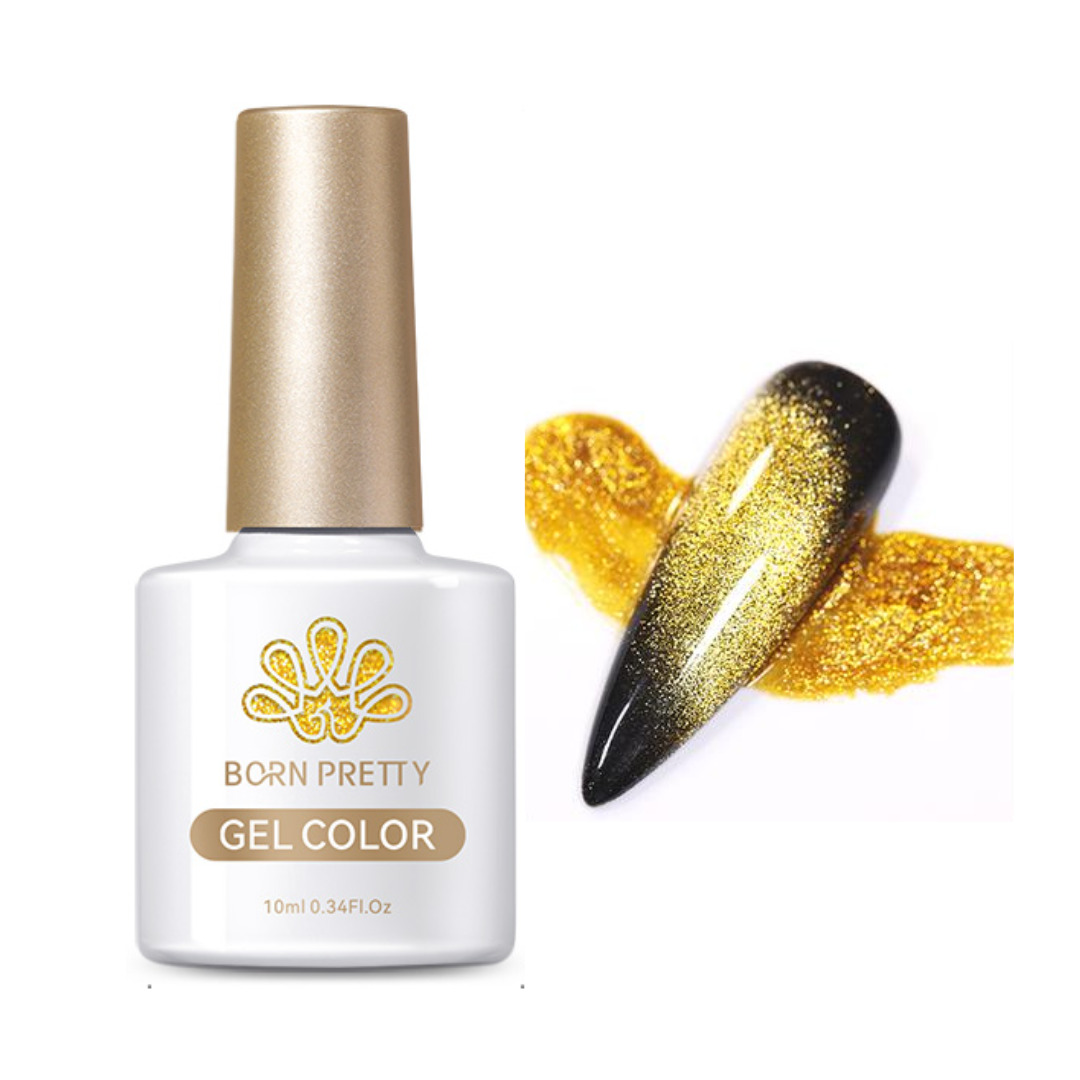 BORN PRETTY 10ml Gold Cat Magnetic Gel BORN PRETTY 10ml Gold Cat Magnetic Gel