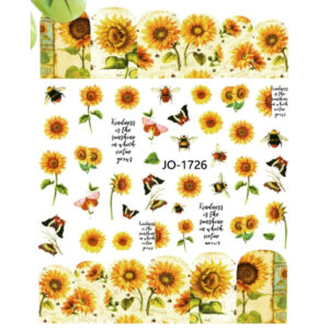 Nail Sticker-1726-Sunflower
