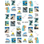 Nail Sticker-1879-Summer