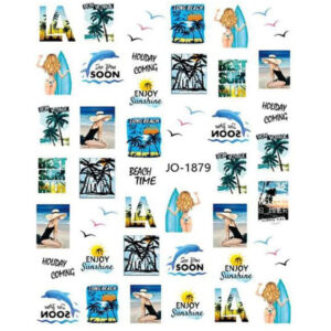 Nail Sticker-1879-Summer
