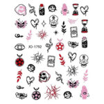 Nail Sticker-1792-Skulls