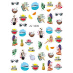 Nail Sticker-1878-Summer
