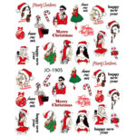 Nail Sticker-1905-Christmas