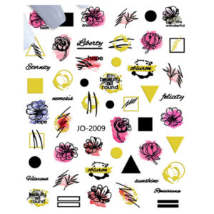 Nail Sticker-2009-Flowers