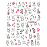Nail Sticker-2078-Bunny