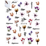 Nail Sticker-2118-Flowers