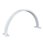 Half Moon Desk Lamp-Small-White