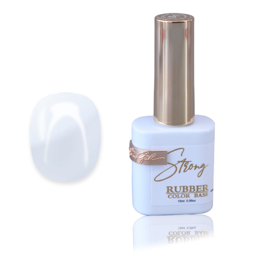 Bling Girl 15ml Rubber Base-#3-Milky White Bling Girl 15ml Rubber Base-#3-Milky White