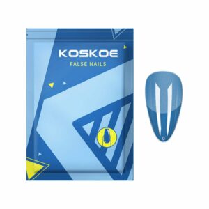 KOSKOE Soft Gel Nails Tips-Almond-24pcs/Bag