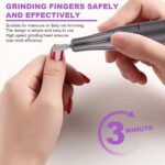 Rechargeable Nail Drill-35000RPM-Silver - Image 7