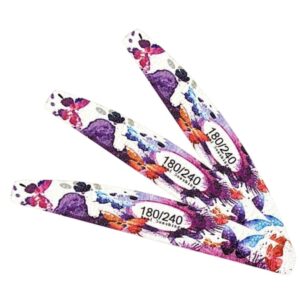 Butterfly Half-moon Nail File 180/240 1pc