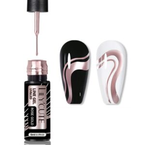 LILYCUTE 5ml Metallic Liner Gel-Rose Gold