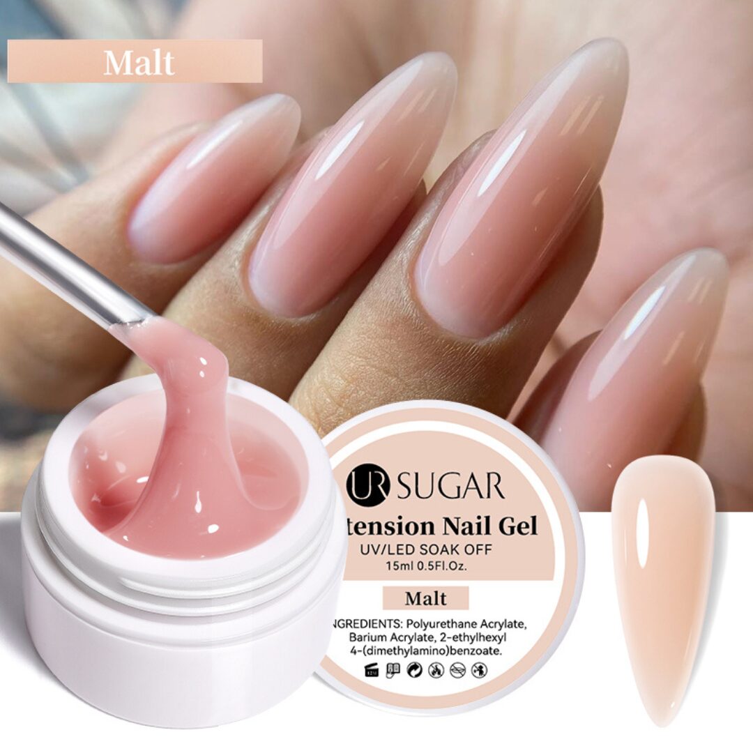 UR SUGAR 15ml Nail Jelly Extension Gel-Malt UR SUGAR 15ml Nail Jelly Extension Gel-Malt
