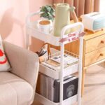 3 Tier Storage Trolley-Black - Image 2