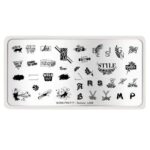BORN PRETTY Stamping Plate-Texture-L008
