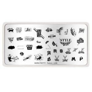 BORN PRETTY Stamping Plate-Texture-L008