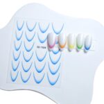 Gradient Nail Sticker-Blue
