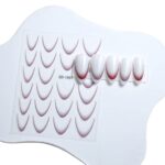 Gradient Nail Sticker-Brown