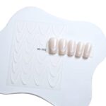 Gradient Nail Sticker-White