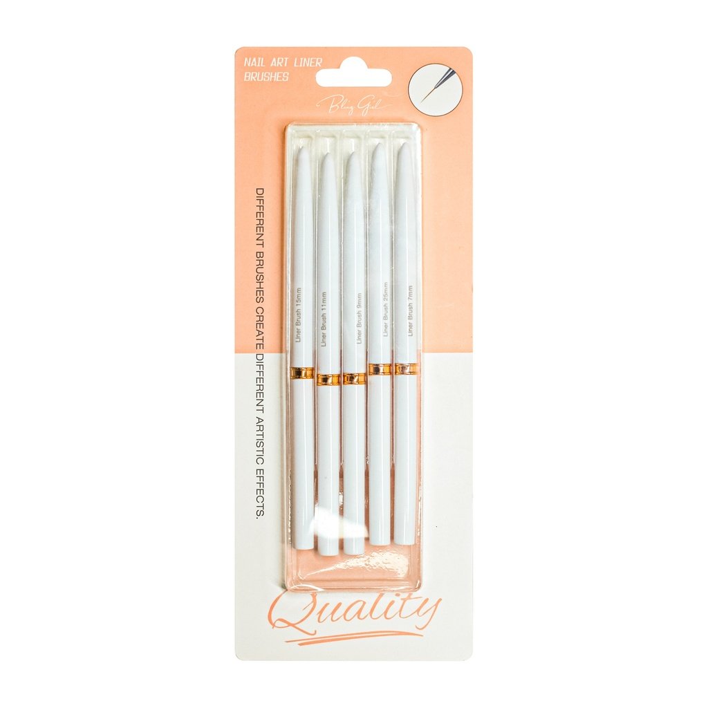 2025/02/1001330366.jpg Striping Brushes-5Pcs White - Image 1
