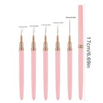 Striping Brushes-5Pcs - Image 2