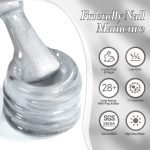 BORN PRETTY 10ml White Cat Magnetic Gel - Image 4