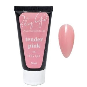 Bling Girl 30ml Poly Gel-Tender Pink