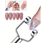 Y-Shaped Cat Eye Nail Gel Magnet - Image 2