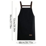 Waterproof Apron-Black - Image 2