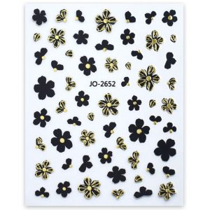 Nail Sticker-2652-Flowers