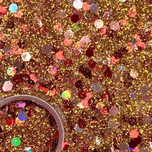 GLO Glitter-Gold Kisses